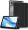 Yiernuo Coque pour Blackview Tab 70 WiFi 10.1 Pouces Tablette,Etui Housse de Protection Folio Translucide avec Fonction Support et Veille/Réveil Automatique,Noir