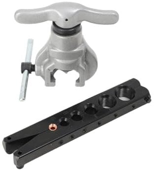 Lfhelper Bördelgerät Bremsleitung Bördelwerkzeuge, 6-19mm Taumelbördelgerät Leitung bördeln Satz für Messingrohre/Wasserbremsleitung/Klimaanlage