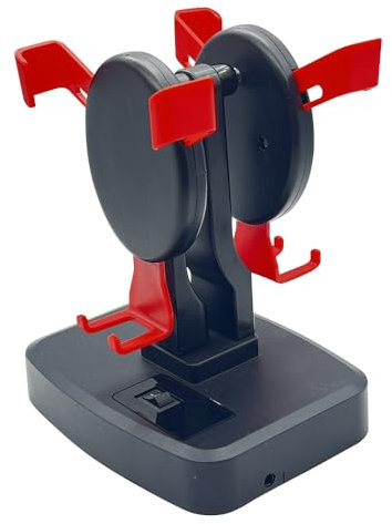 XARVUSIA Rote Telefonschaukel, kompatibel mit Po-ke-mon Go Walker, zwei Telefon-Schaukel, Zubehör, Eierschlüpfer, Schritte, Verdienstgerät