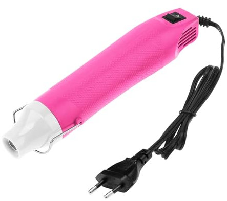 Pistolet à Air Chaud 220V 300W Pistolet à Air Chaud Portable Séchoir à Air Chaud pour Gaines Thermorétractables, Embossage, Séchage de Couleur, Encre