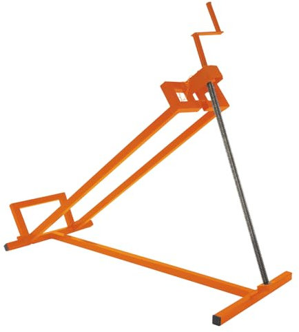 PROFI-PARTNER Sollevatore ribaltabile per tosaerba, dispositivo di sollevamento fino a 400 kg, regolabile in modo continuo, pieghevole e sicuro | per tosaerba, quad, tosaerba e altri