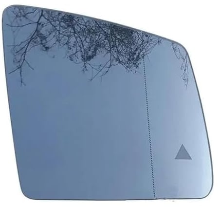 Außenspiegel Glas Für GL Für ML Für GLE-Klasse W164 W166 2010-2018 Heate Weitwinkel-Totwinkel-Warnflügel-Rückspiegelglas(Right side RH)
