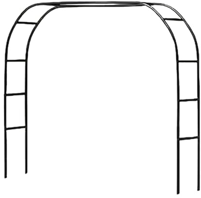 Gartenbogen Rankgitter Metallrahmen - Kletterpflanzen Stützwerkzeug Outdoor | Dekorative Rose Laube Ständer Hintergrund Rahmen für Hof, Terrasse, Rasen, Garten, Hochzeit, Zeremonie