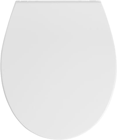 Deva Soft Close Toilet Seat White - Quick Release Oval Toilet Seat | Easy Clean, Heavy Duty, Top Fixing Toilet Seat, Universal Fit
