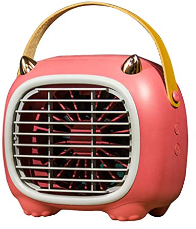 PANGBOER Climatiseur Portable, Refroidisseur d ' air Personnel et humidificateur Filtration évaporative USB pour Chambre, Bureau, Ventilateurs Portables à Piles, Camping