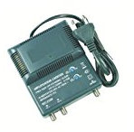 Optex Amplificateur dintérieur 2 Sorties UHF de 10 à 25 DB et VHF de 0 à 15 DB 1 entrée/2 Sorties