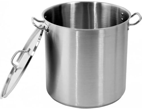Yato yg-00008 – Deep Stockpot W/Lid SS 40 x 40 cm 50,3l