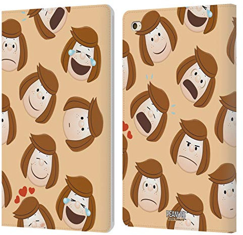 Head Case Designs Offizielle Peanuts Peppermint Patty Persöhnlichkeiten Muster Leder Brieftaschen Handyhülle Hülle Huelle kompatibel mit Apple iPad Mini 4