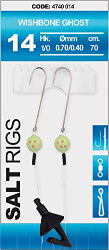 Spro Brandungsvorfach 14 Salt Rig Wishbone Ghost