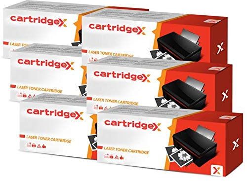 Cartridgex 6 x Compatible High Capacity Toner Replacement for 703 / 303 Canon LBP2900 LBP3000