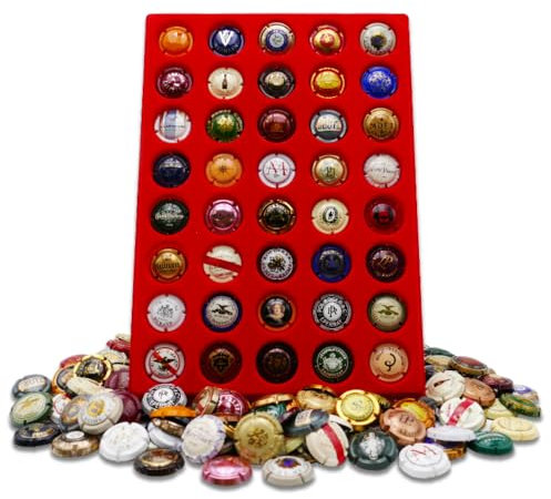 PHILANTOLOGIE COLLECTIONNEZ VOS PASSIONS ! 40 Capsules de muselets de Champagne Tous différents.