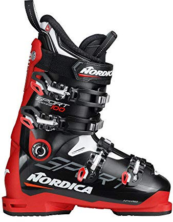NORDICA SPORTMACHINE 100 Ski Schuh 2022 Black/red/White, 30.5