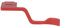Haoge THB-XT4R Metall Blitzschuh Daumen Griff Daumengriff Handgriff für Fujifilm Fuji X-T1 X-T2 X-T3 X-T4 XT1 XT2 XT3 XT4 Kamera Rot