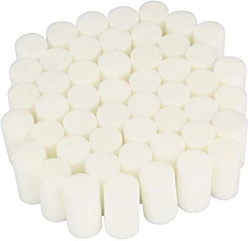 Pump Prefilter, 50Pcs Pump Filter Element for Air Compressor, Pump Pre Filter Sponge for Electric High Pressure Yong Heng 30MPa Air Compressor Replacement Part