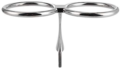 Yctze Posavasos, Portavasos de doble anillo de acero inoxidable 316, Portavasos para bebidas, para barcos marinos, yates, automóviles, RV, portavasos de anillo, Marin, portavasos para anillos, RV