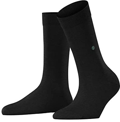 Burlington Damen Socken Lady W So Baumwolle einfarbig 1 Paar, Grau Oil Melange 3986, 36-41