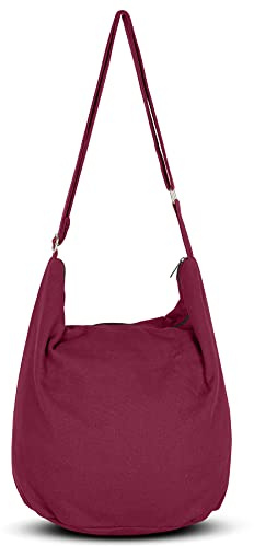 Your Cozy Boho Umhängetasche Damen – Handgefertigte leichte Baumwolltasche im Hippie-Stil für Alltag, Reisen und Festival