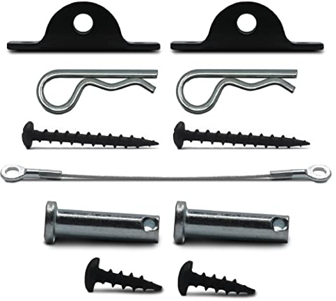 PHS Anti-Tip Furniture Anchors, Holds 400 lb, Furniture Anti Tip Kit