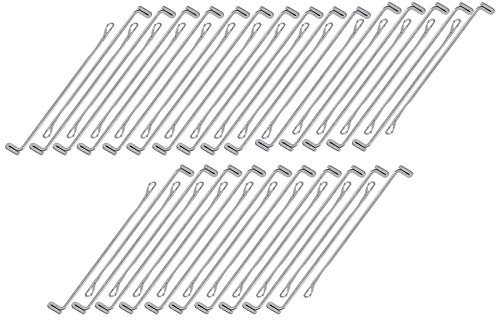 GLOGLOW Strickmaschinennadel, 50 Stück Stoffnähen DIY Handwerksmaschine Nadelwerkzeuge Strickmaschine Eisennadel Stoffnähwerkzeug für S 80 E6000