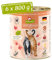 GranataPet Delicatessen Kalb & Kaninchen, 6 x 800 g, Nassfutter für Katzen, Katzenfutter für Feinschmecker, Futter ohne Getreide & ohne Zuckerzusätze