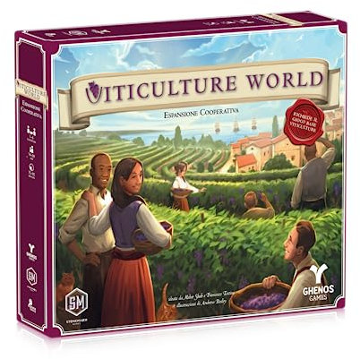 Ghenos Games Viticulture World Brettspiel auf Italienisch