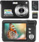 Pocket-Sized Digital Bridge Camera - 4K, 48MP, Face-Detection, 8X Zoom - Perfect for Vlogging and Photography Enthusiasts