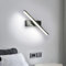 Applique Murale Interieur LED, Éclairage Mural, Lampe Miroir, Rotatifs 330° Lampe de Chevet Liseuse Lampe, Lampe Murale Aluminium, Applique Murale Moderne pour Chambre Salon Escalier Couloir ( Color :