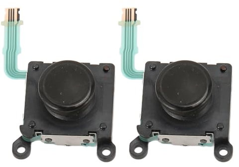 Zunate 2 Stück 3D Analog Joystick Ersatz, Daumen Sticks Sensor 3D Daumen Joystick Tastenmodul Links Rechts Reparatursatz für PS Vita für PSV 2000
