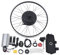 HINOPY - 48V 1500W 28 Zoll Hinterrad E Bike Umbausatz Elektrofahrrad Ebike LCD Motor Kit mit 7-Gang Schwungrad & LCD-Anzeige