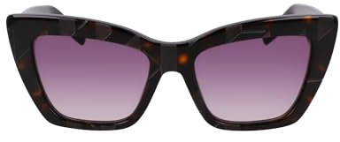 KARL LAGERFELD Women's Sunglasses KL6158S - Dark Tortoise with Grey Gradient Lens