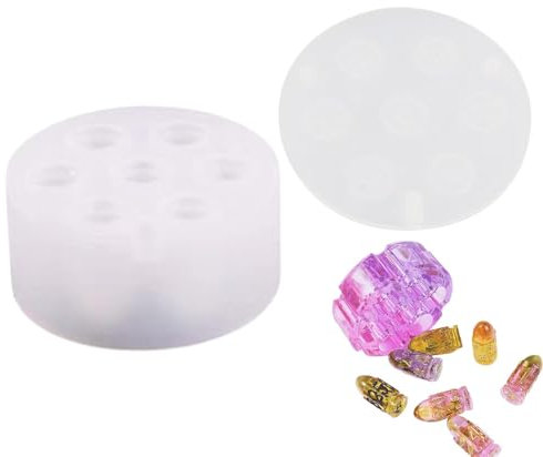 Ysvnlmjy Silikon-Würfelform | Würfelformen aus Kunstharz | Polyedrische Würfel Epoxidformen | -Würfelherstellungszubehör, Silikonform für die Würfelherstellung, Würfelherstellung leicht gemacht für -