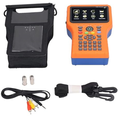 4,3-Zoll-LCD-Bildschirm-Satellitenschüsselfinder V8 FINDER PRO-Messgerät mit Kompassfunktion (EU-Stecker)