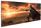 islandburner Bild auf Leinwand Ritter in voller Rüstung mit Schwert in schöner Natur, stehendes Heer starker Mann Bilder Wandbilder Poster