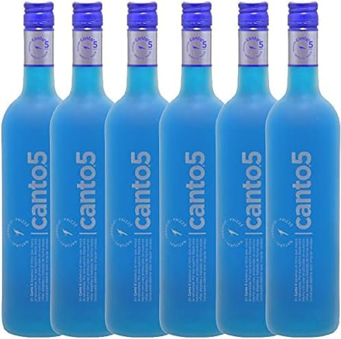 Canto 5 Vino Azul Frizzante - 6 botellas de 75 cl