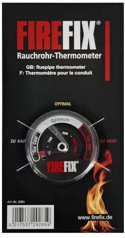 FIREFIX 2091 Rauchrohr-Thermometer