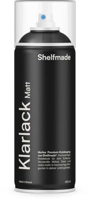 shelfmade Spray per gesso opaco, vernice a gesso di alta qualità, sigillante per vernice a gesso, colori spray opachi, Chalk spray coprente (vernice trasparente opaca)