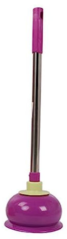 LIFKOME Handle Toilet Plunger Für Effektive Abflussreinigung Hochwertiger Pömpel Mit Edelstahlgriff Saugleistung Für Toiletten Und Waschbecken Langlebig Und Benutzerfreundlich