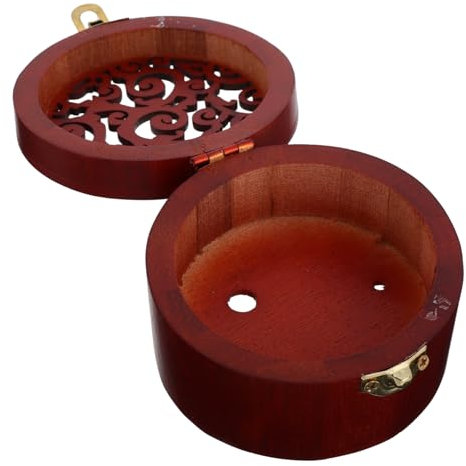 ULTECHNOVO Holzkiste Zum Aufziehen Antik Geschnitzt Hohl Mechanische Spieluhr Diy-zubehör Ersatzteilset Für Spieluhren Vintage-spieluhr Heimwerkerprojekt