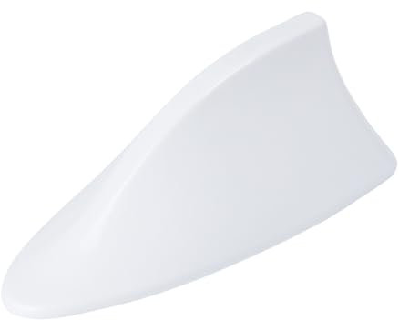 ECPBEEBF Antenne Requin Voiture, pour Renault Megane 3 Megane III Espace 4 Trafic Laguna III Antenne D'aileron Requin, Antenne de Voiture Aileron de Requin Antenne Radio Voiture avec Adhésif,D