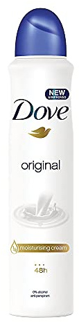 6x Dove Original Deo Deodorant Spray 250ml 0% Alcohol! 48h!