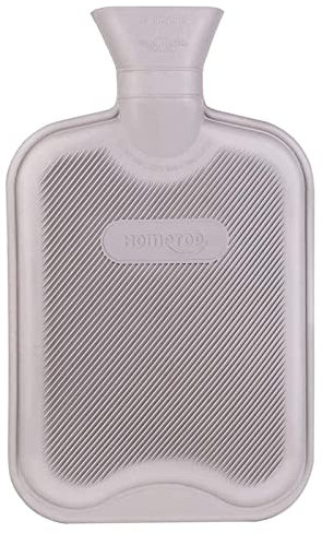 HomeTop Premium Classic Rubber Hot Water Bottle(2 Liters, Gray)