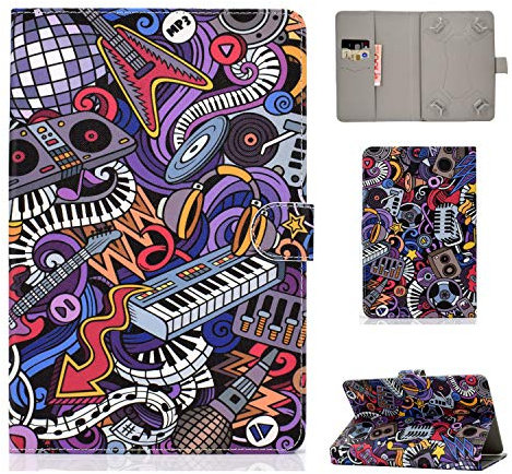 Universal 7 Inch Tablet Funda per Huawei Mediapad T3 7.0/ KOBO Aura H2O Edition 2/ Samsung Tab A 7.0/ Google Nexus 7/ RCA Voyager/Google y Tableta de más de 6.5 -7.5 Pulgadas