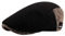 AIEOE Winter Herren Strick Schirmmütze Flat Cap Schiebemütze Flache Kappe