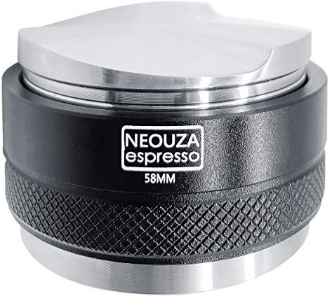 NEOUZA 58mm Coffee Distributor & Tamper 2 in 1,Dual Head Coffee Leveler Fits for E61 Group Machines Portafilter, Adjustable Depth- Professional Espresso Hand Tampers