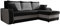 Mirjan24 Ecksofa Kristofer, Design Eckcouch, Couch mit Schlaffunktion, Zwei Bettkasten, Wohnlandschaft, Bettfunktion L-Form Sofa, Ottomane universell (Manila 18 + Manila 16)