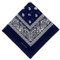 stylx Schals & Tücher Bandana Halstuch Bikertuch Nickituch Kopftuch Baumwolle Mundschutz Piratentuch ideal für Karneval Fasching Karnevalskostüm Hund Hundehalsband Hundetuch (dunkelblau)