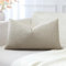 Artscope 1er Set Boucle-Kissenbezügen Einfarbig Wurfkissenbezug Moderne Dekokissen Kissenhülle Set Kissen Fall für Sofa Auto Schlafzimmer Zuhause Dekor 30x50cm, Haferflocken