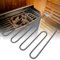 Greensen Elemento Calefactor Eléctrico para Estufa de Sauna, 1500W 2000W 3000W Soportes de Calefacción Uniformes Accesorios para Sauna, Componente de Elemento Calefactor de Sauna de Calor