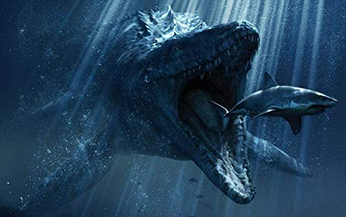 Puzzles 2000 Teile für Erwachsenenfilm Jurassic World Pädagogisches Intellektuelles Dekompressionsspielzeug Spaß Familienspiel für Kinder Erwachsene70x100cm