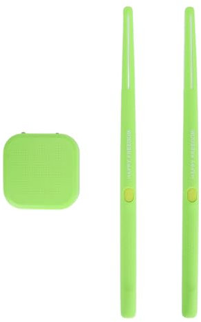 Elektrische Drum -Set, Drum Sticks Virtual Electronic Set Tragbare Virtual -Reality Air Drumsticks für Anfänger, und Erwachsene (Green)
